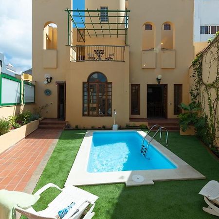 The Yellow House - Solarium - Climatized Pool Gáldar Εξωτερικό φωτογραφία