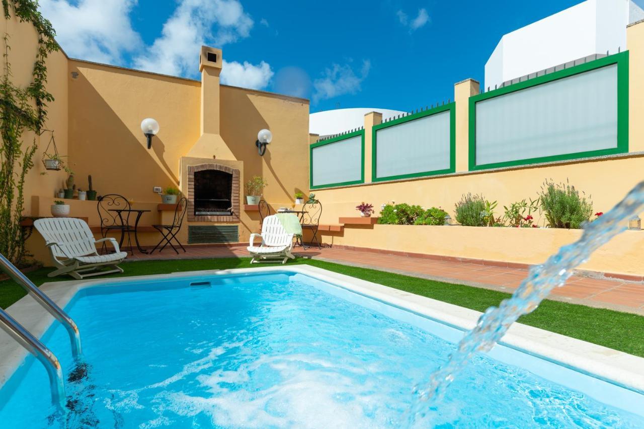 The Yellow House - Solarium - Climatized Pool Gáldar Εξωτερικό φωτογραφία