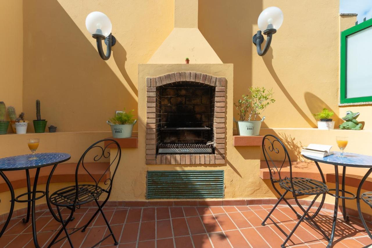 The Yellow House - Solarium - Climatized Pool Gáldar Εξωτερικό φωτογραφία