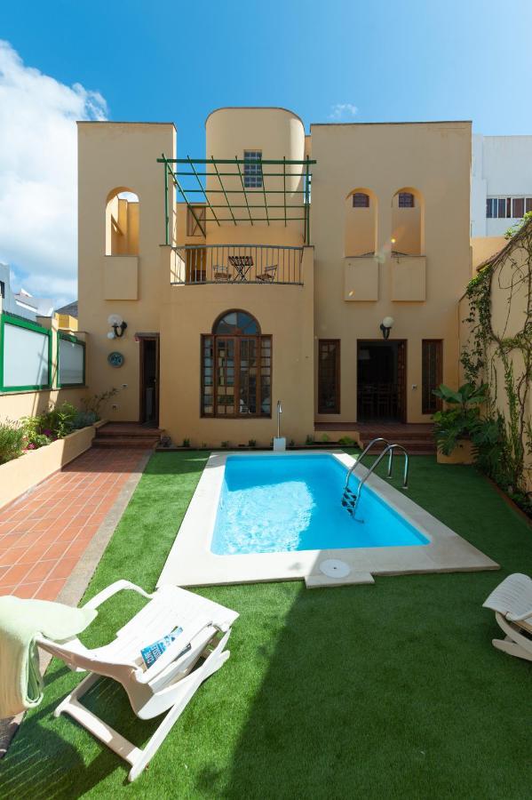 The Yellow House - Solarium - Climatized Pool Gáldar Εξωτερικό φωτογραφία